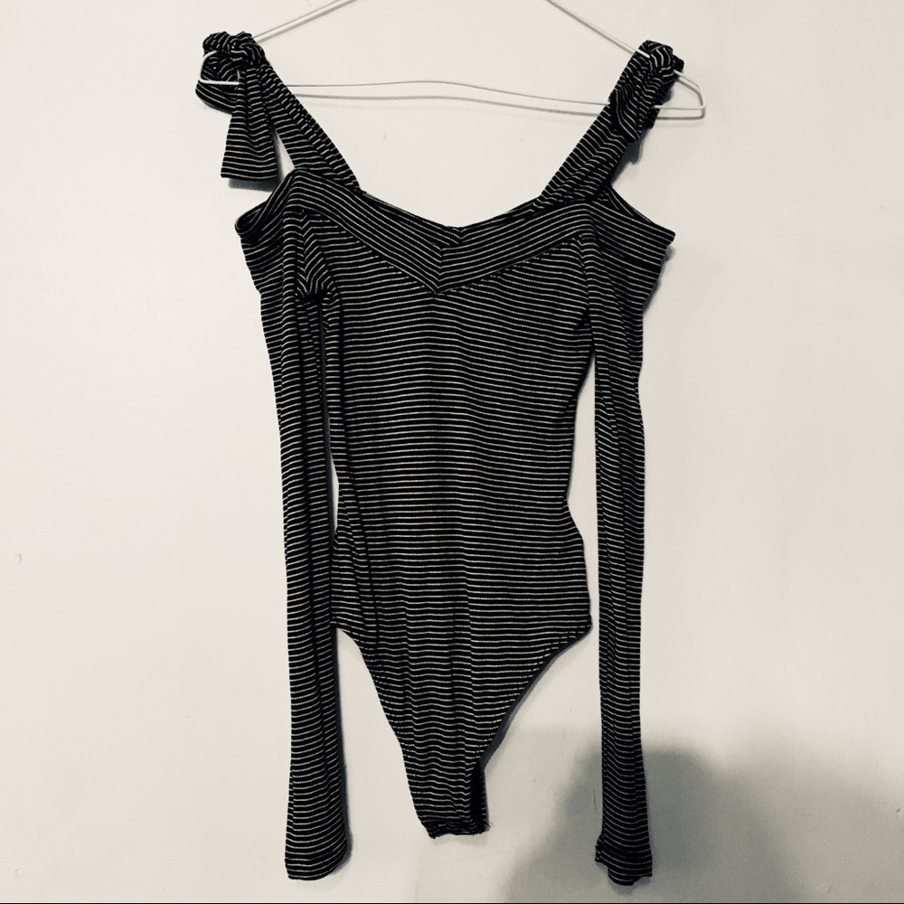 Striped Bodysuit 🖤